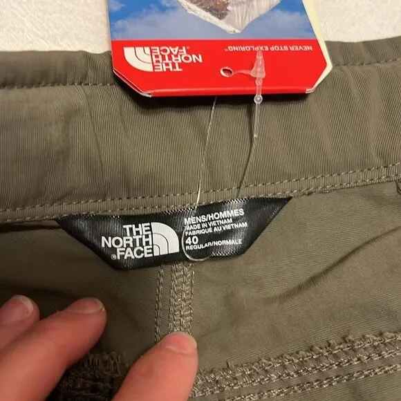 North Face Paramount II Cargo Shorts, Taupe Green - Picture 8 of 9